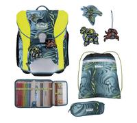 Scout Micro Schulranzen-Set 5-teilig grau