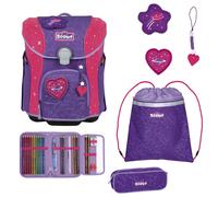Scout Micro Set Superflash Extreme Schulranzenset Heartbeat Schulranzen Set