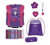 Scout Micro Set Superflash Extreme Schulranzenset Heartbeat Schulranzen Set