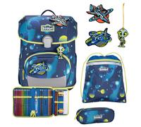 Scout Neo Exklusiv LED - Schulranzen Set 4tlg. (Planets)