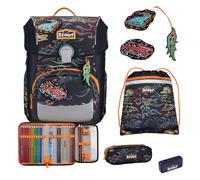 Scout Neo Flames Exklusiv Edition Safety Light Schulranzen Set