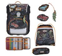 Scout Neo Flames Exklusiv Edition Safety Light Schulranzen Set Auto/Motorrad Scout3800