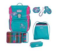 Scout Schulranzen-Set Neo Exklusiv Superflash Extreme Unicorn, 4-teilig