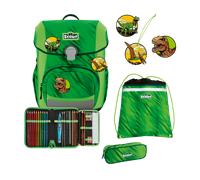 Scout Neo Schulranzen-Set 4 teilig DIN Dino Rex