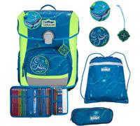 Scout Neo Schulranzen-Set 4 tlg. DIN Deep Sea