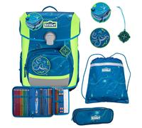 Scout Neo Schulranzen-Set 4tlg Deep Sea