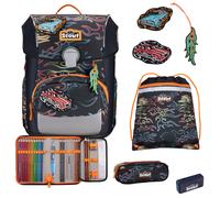 Scout Neo Schulranzen-Set 4tlg Flames