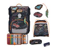 Scout Neo Schulranzen-Set Safety Light Flames