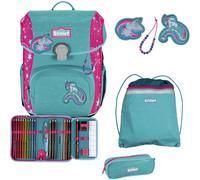 Scout NEO Schulranzen Set Superflash Extreme (4 tlg. ), Unicorn