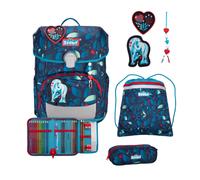 Scout Neo Set LED Schulranzenset White Unicorn