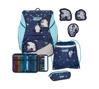 Scout Schulranzen Alpha LED - PEGASUS - Set 4-tlg.