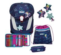 Scout Sunny II Schulranzen-Set 4-tlg. Lightweight Blue Star 2023