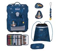 Scout Schulranzen Neo LED Rocket Rider 4 tlg