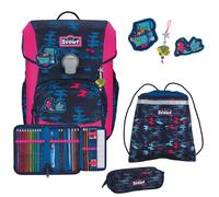Scout Schulranzen Set 4tlg. Neo magic sea