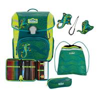 Scout Schulranzen-Set NEO Exklusiv Superflash Extreme Lizard