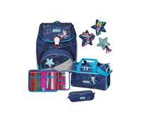 Scout Alpha Schulranzen Set 4-teilig Funny Snaps Blue Star