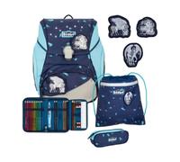 Scout Schulranzen-Set Alpha Exklusiv LED Pegasus, 4-teilig