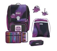 Scout Schulranzen-Set Genius Set Movie Star Pink Pixel, 5-teilig
