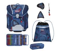 Scout Schulranzen-Set MICRO Safety Light Space Explorer