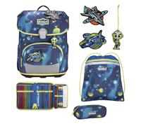 Scout Schulranzen-Set Neo Exklusiv LED Planets