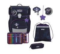 Scout Schulranzen-Set Neo Exklusiv Safety Light Spooky Starlight