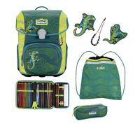Scout Schulranzen-Set NEO Exklusiv Superflash Extreme Lizard