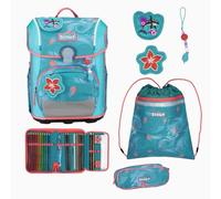 Scout Schulranzen Set Neo Safety Light, Schulranzen Set, 4tlg, Aloha