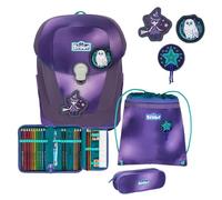 SCOUT Schulranzen Superflash Sunny II Set 4-teilig Purple Magic violett