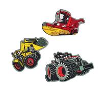 Scout - Scout Funny Snaps 3er Set Landmaschinen Multicolor, 3 TEILIG