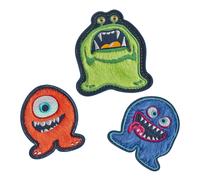Scout - Scout Funny Snaps Plüschmonster Multicolor, 3 TEILIG