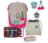 Scout Sunny II Schulranzenset 4tlg. grau