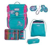 Scout Schulranzen-Set Neo Exklusiv Superflash Extreme Unicorn, 4-teilig