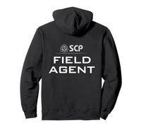 SCP Foundation Field Agent, Design auf der Rückseite Pullover Hoodie