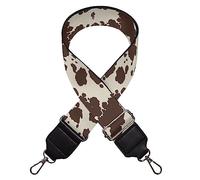 SCRAWLGOD Vintage Kuh Print Breite Tasche Riemen Gepäck Tasche Riemen für Handtaschen Waschbar Gepäck Gürtel Riemen Duffle Bag Strap für Arbeit, Studium, leicht zu reinigen, Set von 1
