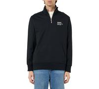 Script Graphic Half Zip Sweat