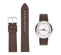 SCRUBY FKM Fluorkautschuk-Uhrenarmband für IWC Pilot Portugal Portofino, Band für Le Pe Prince Armband, Schnellverschluss, 20 mm, 22 mm, 22mm, Azetat, Kein Edelstein