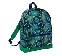 ScruffyTed Rucksack für Jungen, Gamer, für Kinder, Mädchen, großes Fassungsvermögen, Reiserucksack, College, Schultasche, Einheitsgröße, Grün