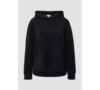 Scuba-Hoodie mit Seitenschlitzen 48 schwarz 2169344.9999.48