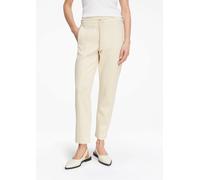 Scuba-Jogpants mit Teilungsnähten beige 36