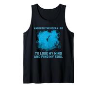 Scuba Ocean Soul Zitat Unterwasser Reef Diver Kunstwerk Tank Top