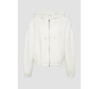 s.Oliver - Sweatshirt Jacke creme - Gr. - 42