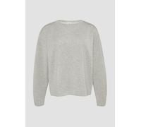 Scuba-Sweatshirt aus Modalmix mit Faltendetail 32 grau 2160890.9400.32