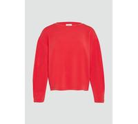 Scuba-Sweatshirt aus Modalmix mit Faltendetail 34 rot 2165050.3090.34
