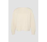 Scuba-Sweatshirt aus Modalmix mit Faltendetail 46 Beige 2160890.8100.46