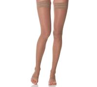 Scudotex Strumpfhose, lang, selbsthaftend, 240 Denier, offene Spitze, Farbe Natur, Größe 2-1 Stück