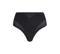 SCULPTED FIRM MESH THONG black - Gr. - S