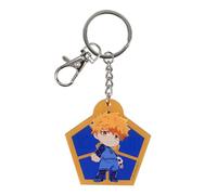 SD TOYS Chibi Rensuke Kunigami Blue Lock Schlüsselanhänger, Acryl, Orange, orange, S
