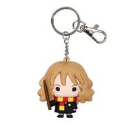 SD Toys - Hermine Schlüsselanhänger mit Zauberstab und Uniform Hogwarts Zauberschule, 6 cm