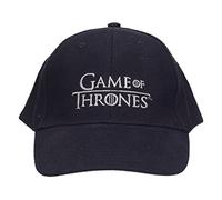 SD TOYS Logo Game of Thrones Baseballkappe, Schwarz, U Unisex Erwachsene, Schwarz, One Size