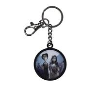 SD Toys Metall-Schlüsselanhänger Corpse Bride – rund, Brautpaar